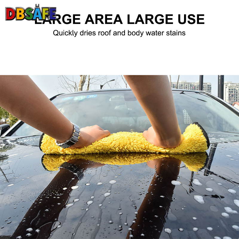 ผ้าเช็ดรถ ผ้าไมโครไฟเบอร์คุณภา - Microfiber Car Drying Towel Super Absorbent บทวิจารณ์และราคา