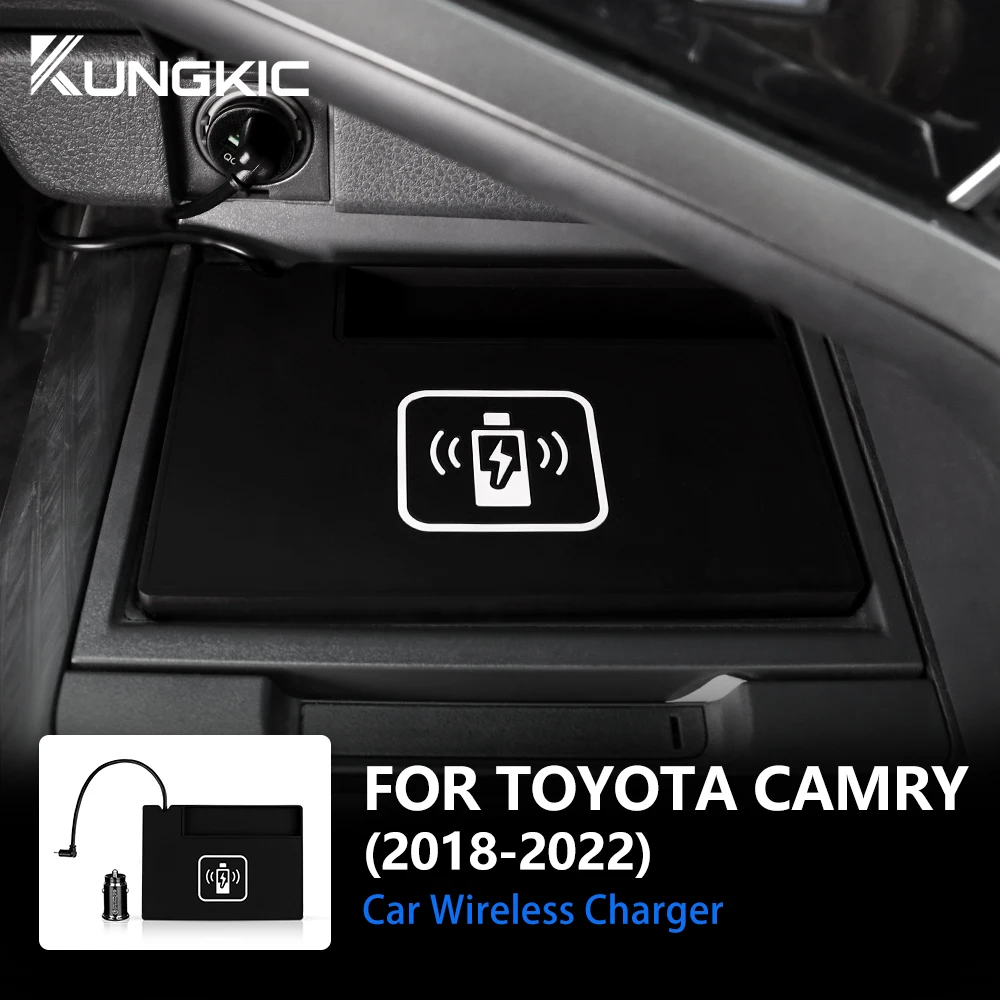 สำหรับโตโยต้า คัมรี่ 70 XV70 2 - Wireless Car Charger Mount Fast Charging บทวิจารณ์และราคา