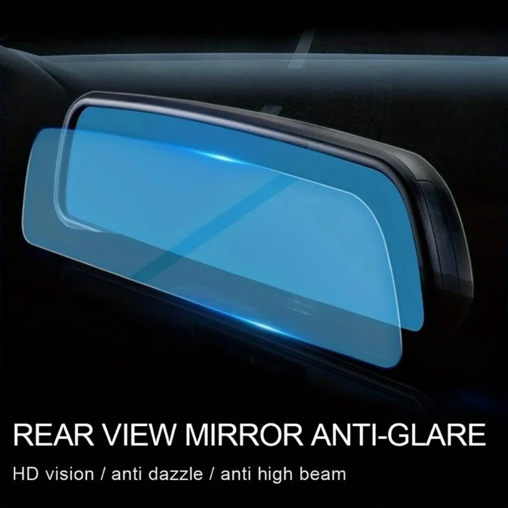 ฟิล์มกันแสงสะท้อนสำหรับกระจกมอ - Anti Glare Car Rearview Mirror Film บทวิจารณ์และราคา