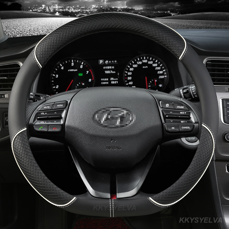 หนังไมโครไฟเบอร์พวงมาลัยรถ Ant - Car Steering Wheel Cover Anti Slip Breathable บทวิจารณ์และราคา