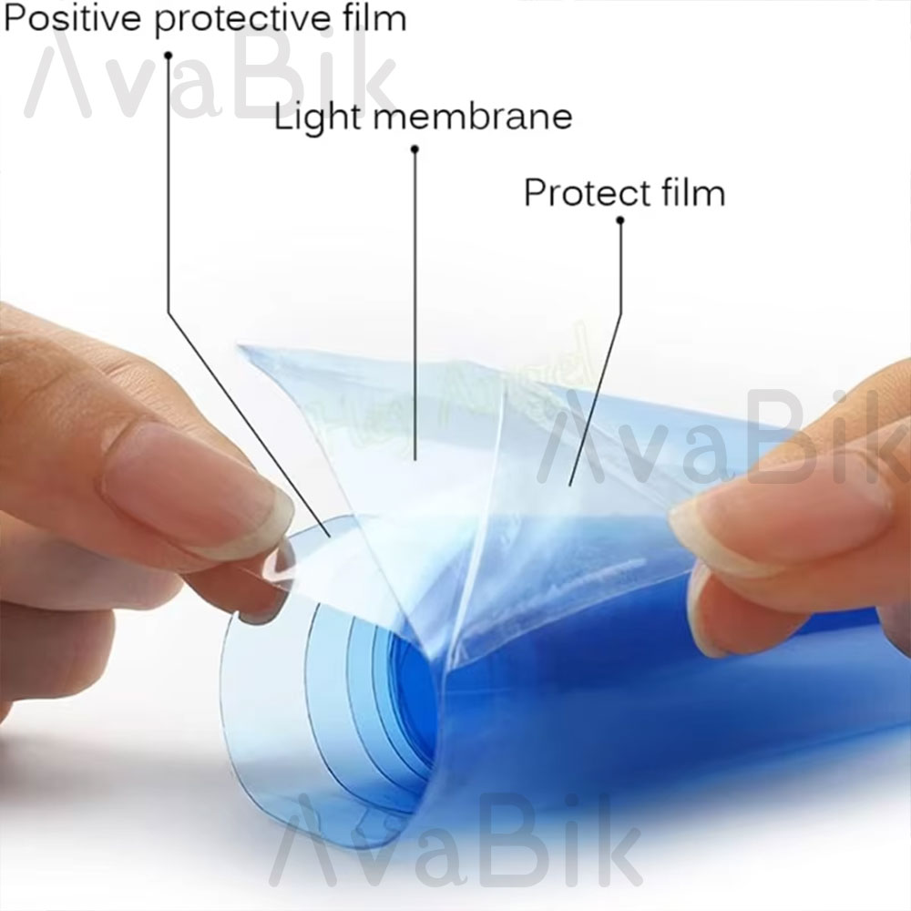 ฟิล์มติดไฟหน้ารถยนต์สีฟ้าขนาด  - Anti Glare Car Rearview Mirror Film บทวิจารณ์และราคา