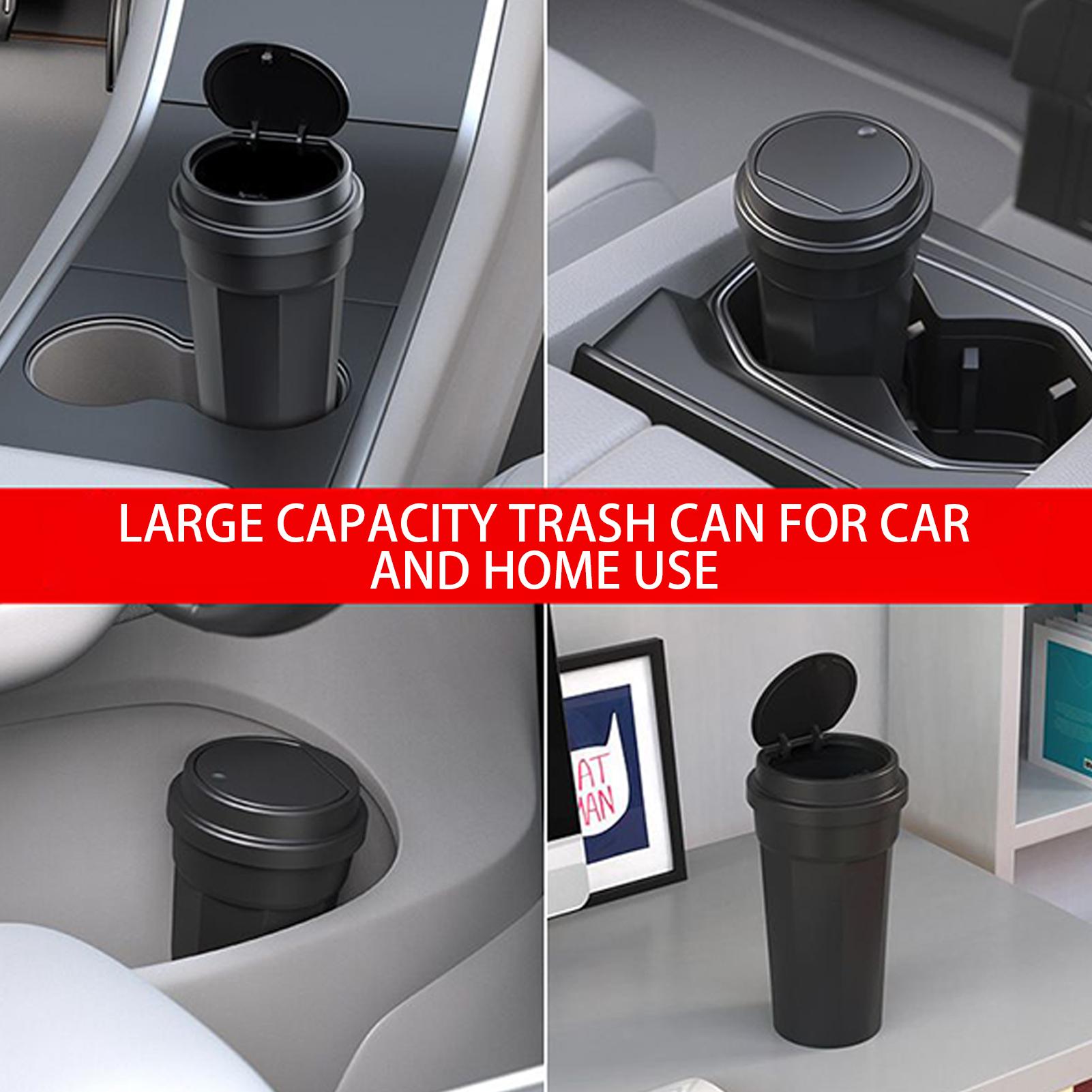 ที่ใส่ขยะในรถยนต์แบบมีฝาปิดอเน - Waterproof Car Trash Can With Lid บทวิจารณ์และราคา