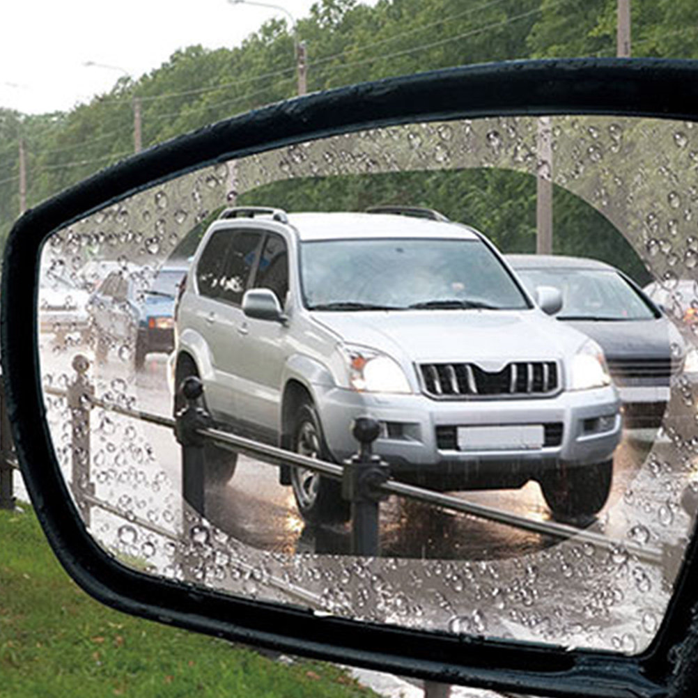 ฟิล์มกันฝนสำหรับกระจกมองหลังรถ - Anti Glare Car Rearview Mirror Film บทวิจารณ์และราคา