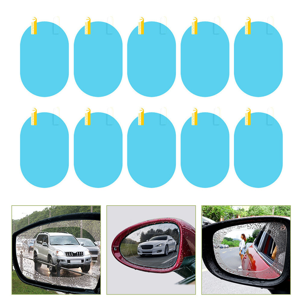 ฟิล์มกันฝนสำหรับกระจกมองหลังรถ - Anti Glare Car Rearview Mirror Film บทวิจารณ์และราคา