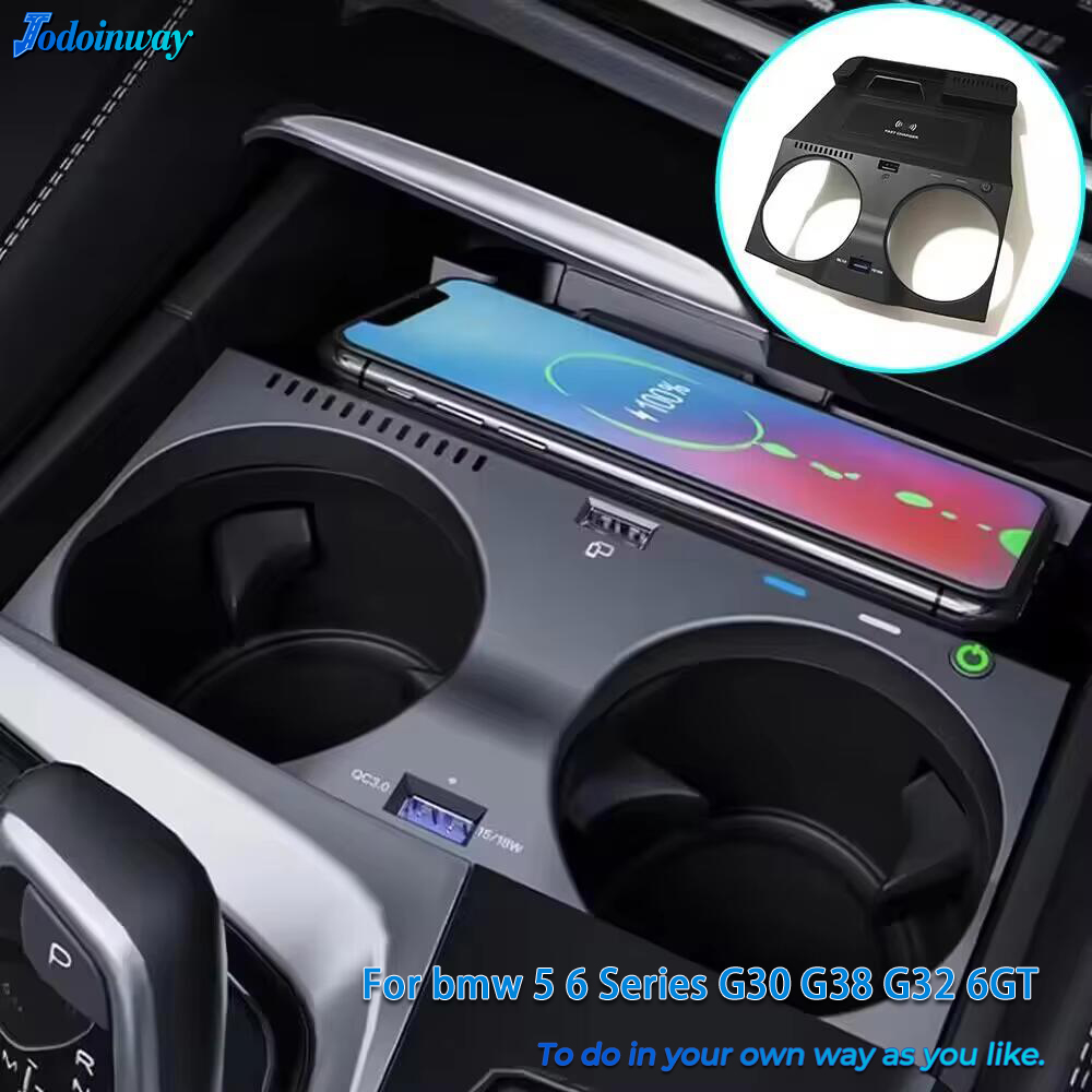 ที่วางโทรศัพท์ในรถยนต์ไร้สายสำ - Wireless Car Charger Mount Fast Charging บทวิจารณ์และราคา