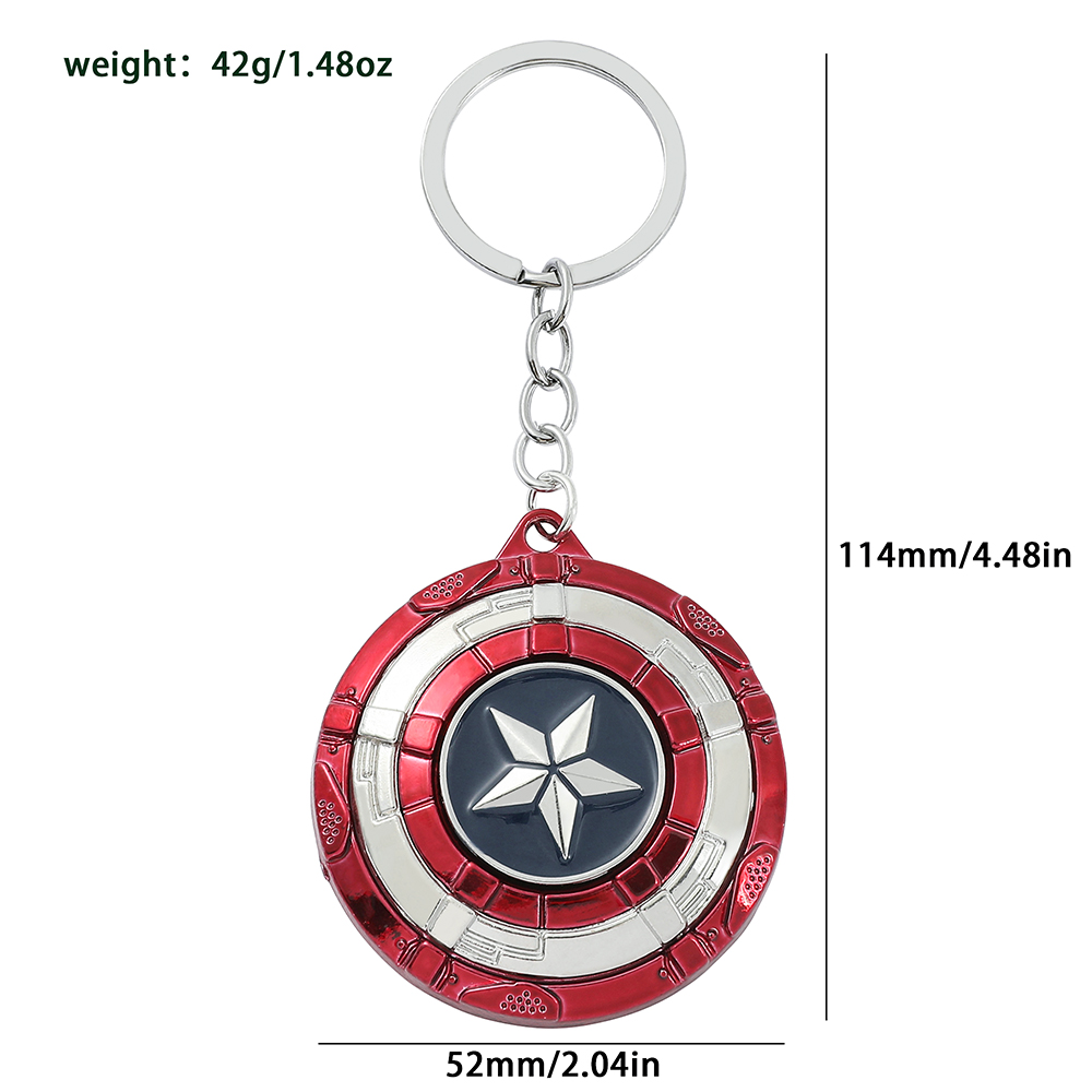 พวงกุญแจโล่ฮีโร่กัปตันอเมริกา  - Car Accessories บทวิจารณ์และราคา