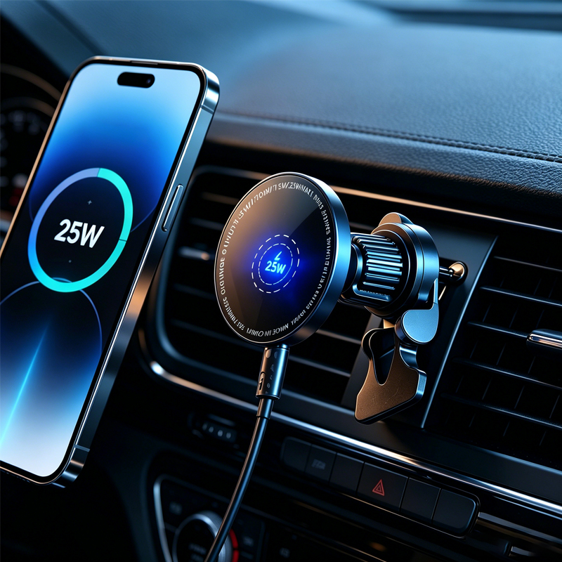 ที่ยึดโทรศัพท์ในรถยนต์แบบแม่เห - Magnetic Phone Holder For Car Vent บทวิจารณ์และราคา