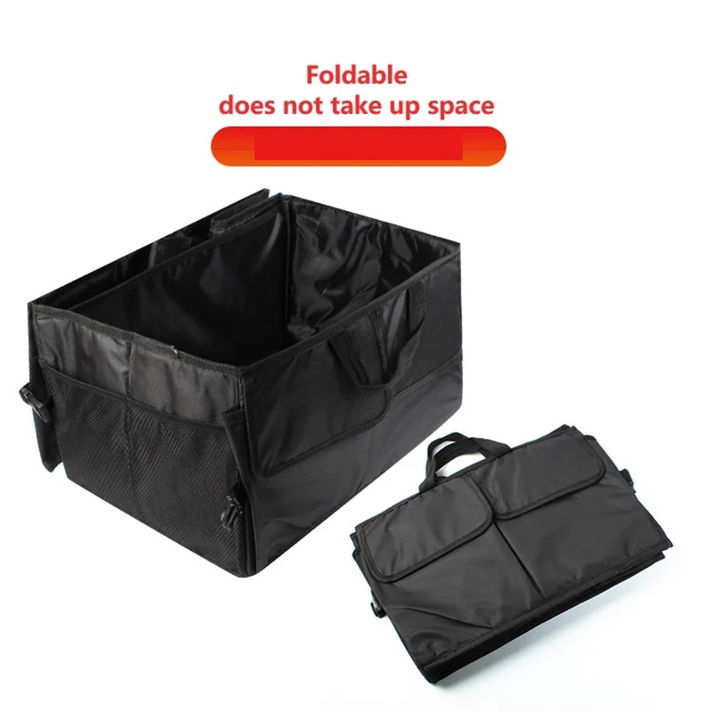 กล่องเก็บของท้ายรถแบบพับได้ คว - Car Trunk Organizer Foldable Storage Box บทวิจารณ์และราคา