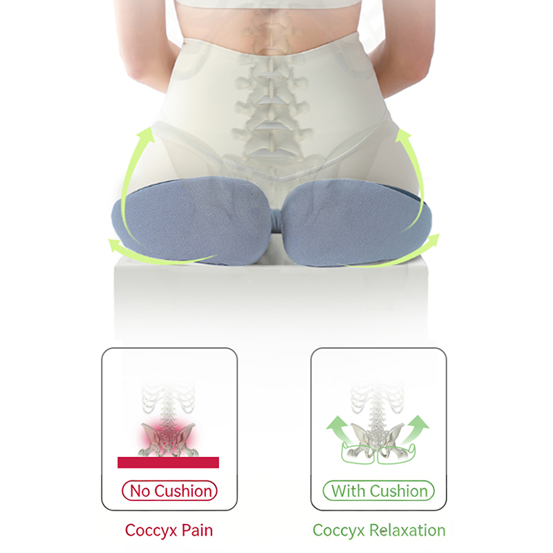 เบาะรองนั่งในรถยนต์แบบพกพา ทำจ - Memory Foam Car Neck Pillow Lumbar Support บทวิจารณ์และราคา