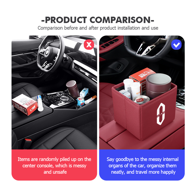 ถังขยะในรถยนต์แบบพับได้ ถุงเก็ - Waterproof Car Trash Can With Lid บทวิจารณ์และราคา