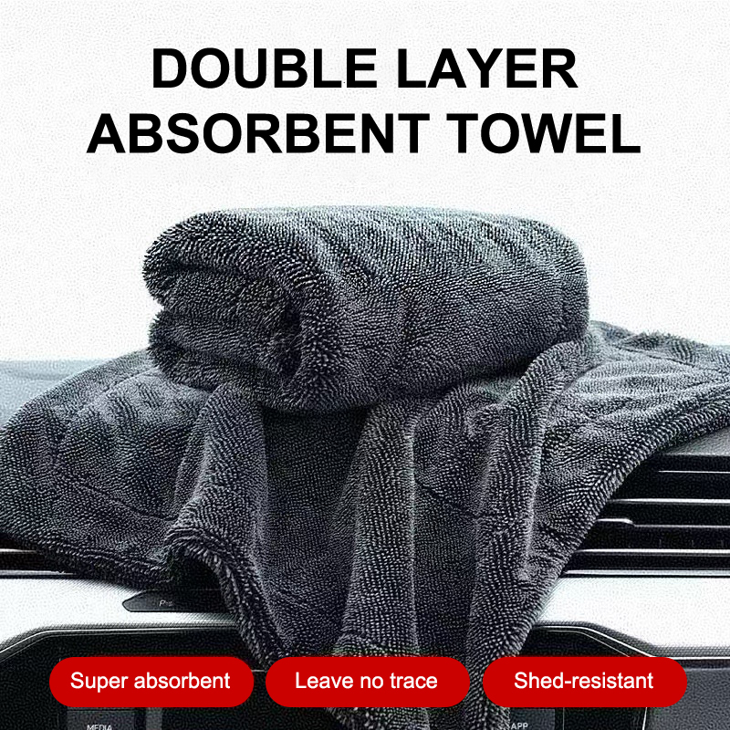 [CA2] ผ้าไมโครไฟเบอร์สำหรับเช็ - Microfiber Car Drying Towel Super Absorbent บทวิจารณ์และราคา