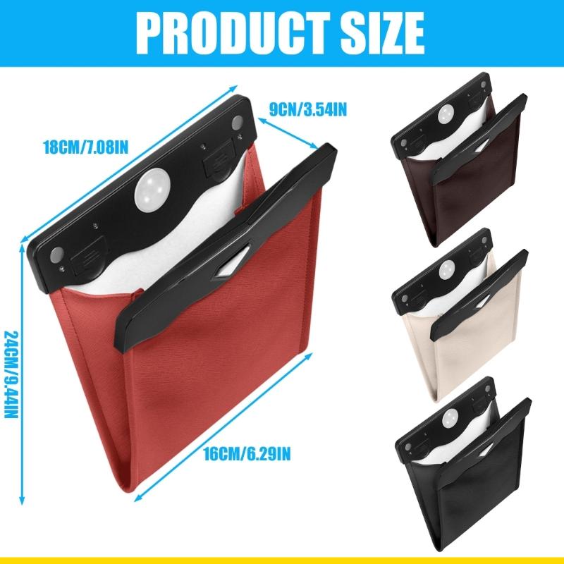 SZCH Universal รถ เบาะหน้าหนัง - Waterproof Car Trash Can With Lid บทวิจารณ์และราคา