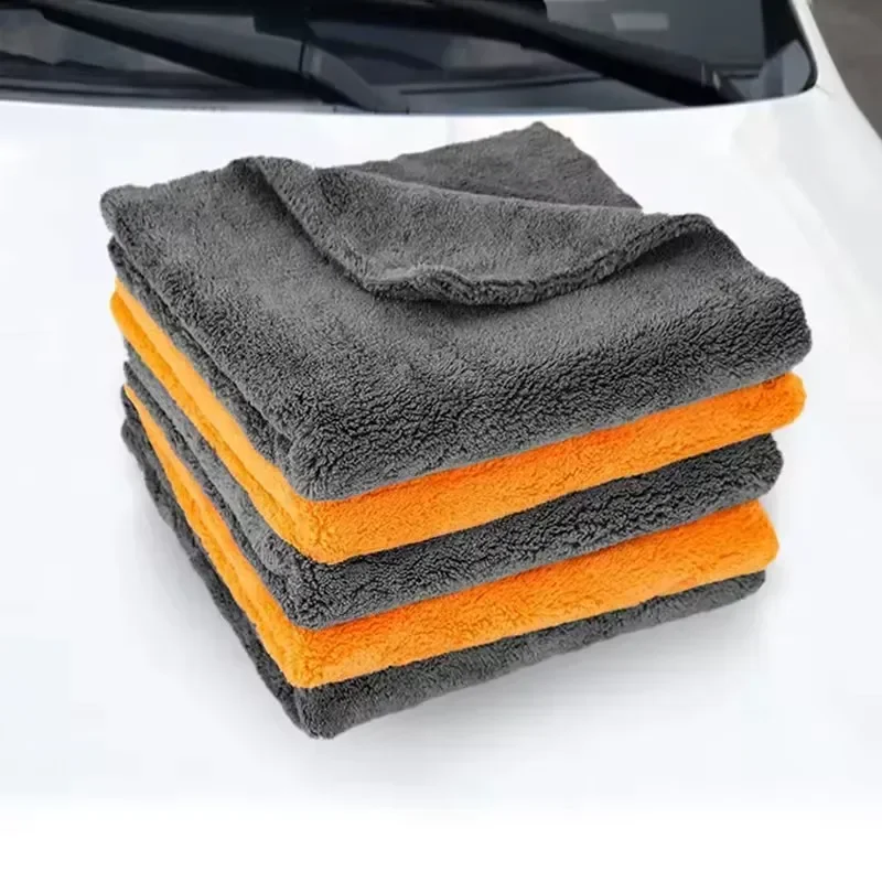 ผ้าไมโครไฟเบอร์สำหรับล้างรถ 1- - Microfiber Car Drying Towel Super Absorbent บทวิจารณ์และราคา