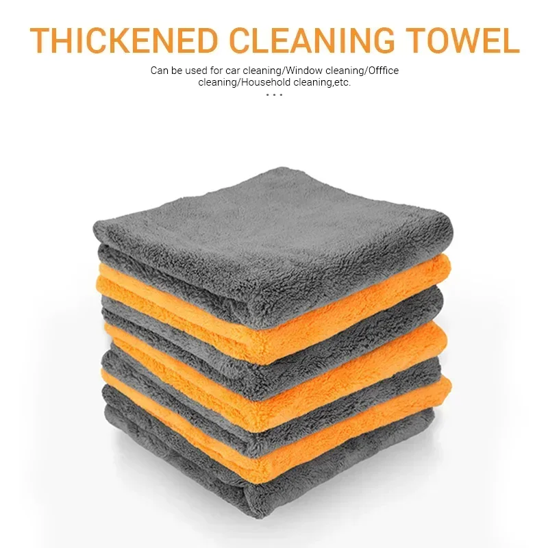 ผ้าไมโครไฟเบอร์สำหรับล้างรถ 1- - Microfiber Car Drying Towel Super Absorbent บทวิจารณ์และราคา