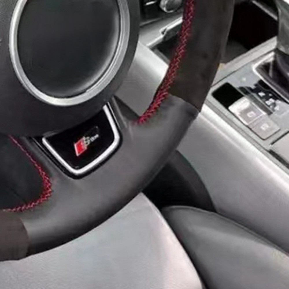 พวงมาลัยรถยนต์ถักเปียสำหรับ A5 - Car Steering Wheel Cover Anti Slip Breathable บทวิจารณ์และราคา
