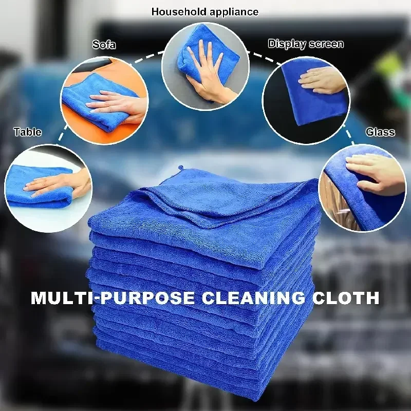 ผ้าทําความสะอาดไมโครไฟเบอร์ Li - Microfiber Car Drying Towel Super Absorbent บทวิจารณ์และราคา