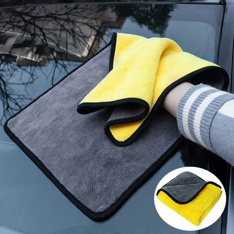 ผ้าไมโครไฟเบอร์หนาพิเศษสำหรับเ - Microfiber Car Drying Towel Super Absorbent บทวิจารณ์และราคา