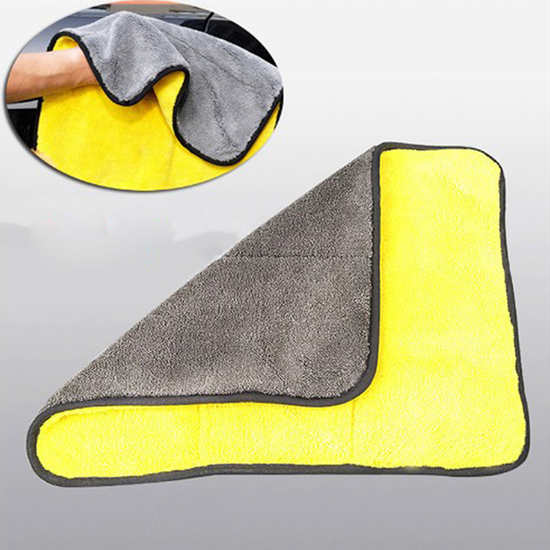 ผ้าไมโครไฟเบอร์หนาพิเศษสำหรับเ - Microfiber Car Drying Towel Super Absorbent บทวิจารณ์และราคา