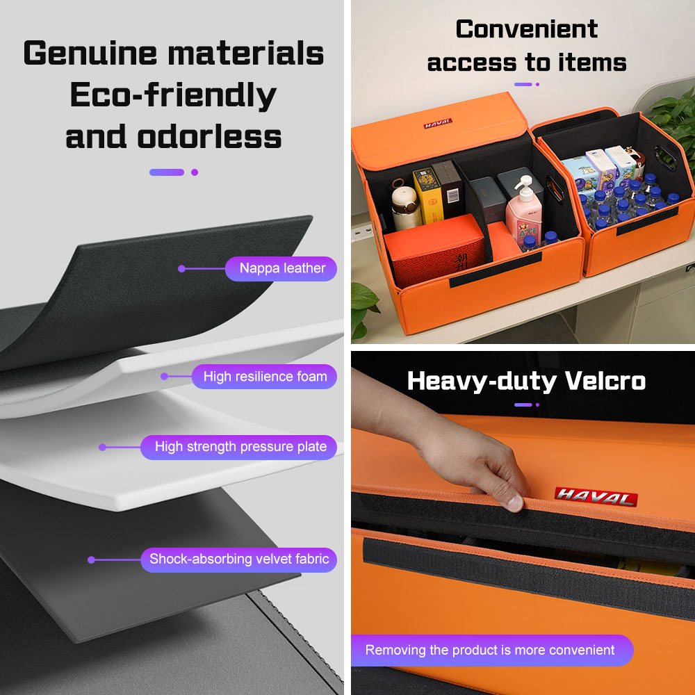 สำหรับ BYD Denza B5 B8 EV D9 D - Car Trunk Organizer Foldable Storage Box บทวิจารณ์และราคา