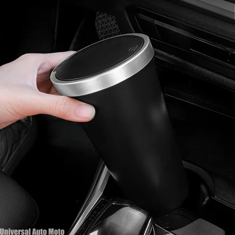 ถังขยะในรถยนต์ขนาดเล็ก ABS ป้อ - Waterproof Car Trash Can With Lid บทวิจารณ์และราคา