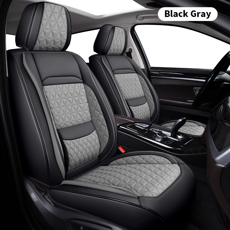 ชุดหุ้มเบาะรถยนต์แบบเต็มชุด, ห - Leather Car Seat Covers Full Set Universal บทวิจารณ์และราคา