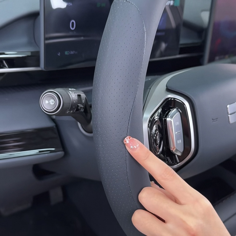 สำหรับ Geely Galaxy E5 EX5 202 - Car Steering Wheel Cover Anti Slip Breathable บทวิจารณ์และราคา