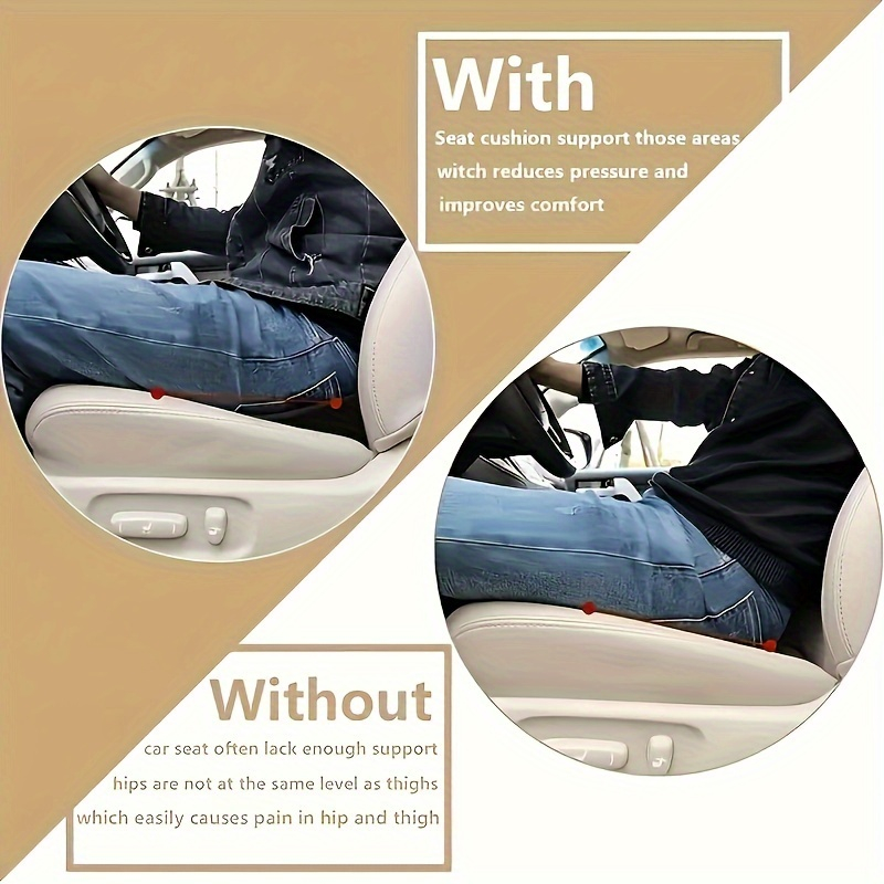 เบาะรองนั่งในรถยนต์ 2-in-1 พร้ - Memory Foam Car Neck Pillow Lumbar Support บทวิจารณ์และราคา