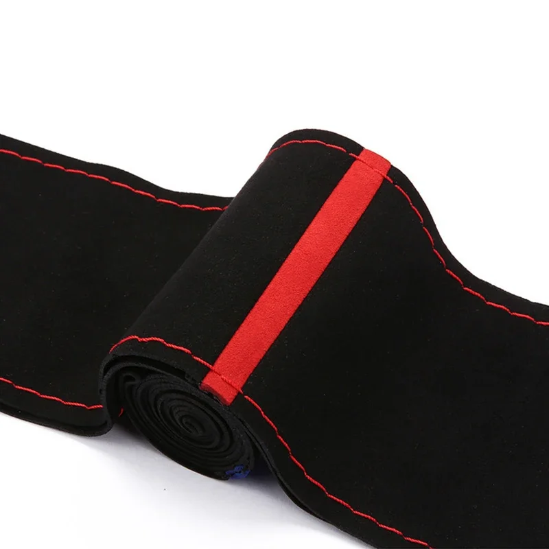ปลอกหุ้มพวงมาลัยรถยนต์แบบสากล  - Car Steering Wheel Cover Anti Slip Breathable บทวิจารณ์และราคา